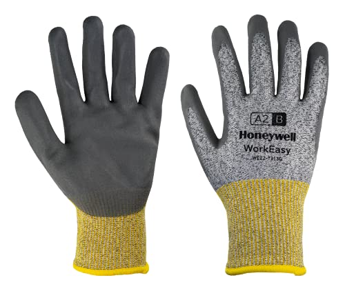 Guantes de seguridad Honeywell WE22-7313G con tejido ligero HPPE paquete de 10
