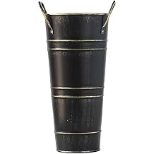 KALLORY Metal Umbrella Stand Umbrella Stand Rack Iron Freestanding Umbrella Holder Bin Walking Sticks Holder for Home, Entryway, Office, Hotel and Supermarket