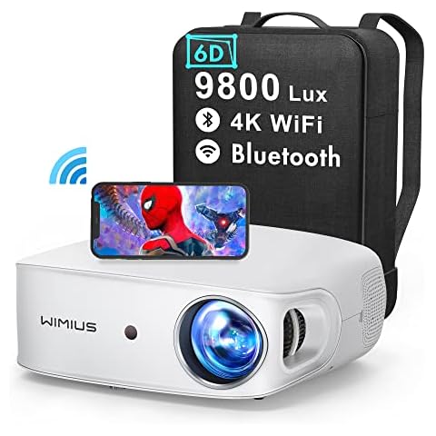 Proyector WiMiUS 5G WiFi Bluetooth Full HD 1080P Cover