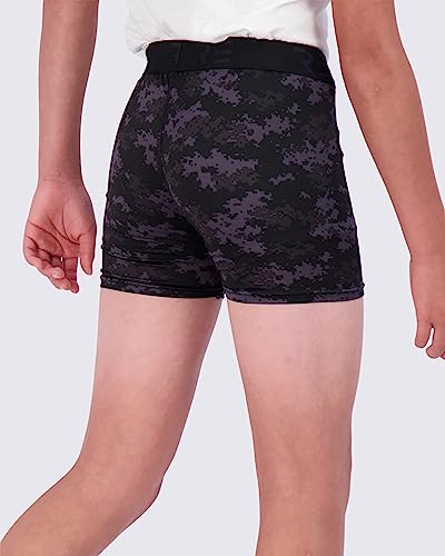 5 Pack:youth Boys Compression Shorts Performance Boxer Briefs Athletic Spandex Underwear Base Layer Basketball Biker Sports Active Soccer Training Football Sports Gym Teen Running-Set 7, Xs (4/5) #TOP2