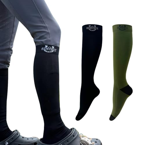 Gentrix Equestrian Riding Socks- Durable, Anti-Slip Comfort Riding Socks Anti-Friction