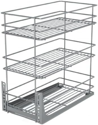 Bremermann Teleskop-Schrankauszug 2 Etagen - Küchenorganizer Mit Soft-Close