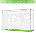 NAOCARD Acrylic Display Case Compatible with Lego Set x Nike Dunk, Dust-Proof Protective Showcase Box for Lego 43008(Only Case - Model Not Included)
