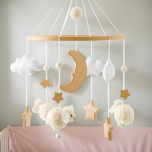 Mobile pour bébé bohème chic, le cadeau de naissance idéal pour lit - 6
