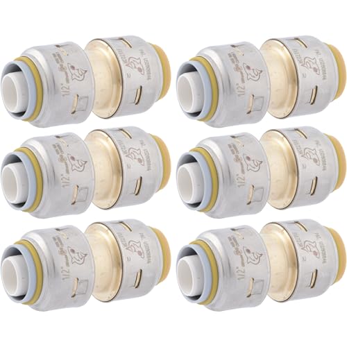 SharkBite Max 1/2 Inch Polybutylene Transition Coupling, Pac...