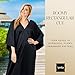 iynta Plus Size Kaftan Dresses for Women, Handmade Caftans for Women - Individually Dyed Oversized Dress, Maxi Dress, Sundress, & Swimsuit Coverup for Vacation, Night Out, Loungewear - 50 in., Black