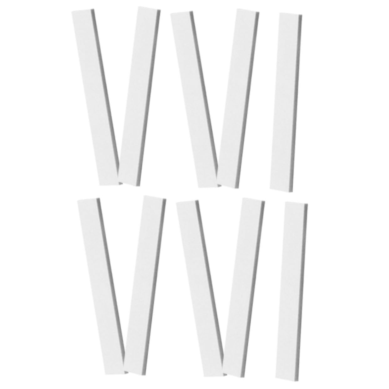 Levemolo 10pcs Guitar Bone Nut Replacement for Acoustic Bass Electric Classical Guitar