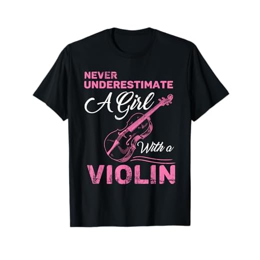 Regalo Violinista Para Mujeres Niñas Música Clásica Violín Camiseta