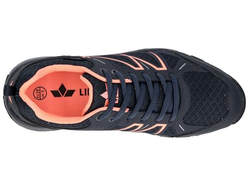 Lico Unisex Kadoka Trekkingsschuhe, Marine/Lachs, 40 EU