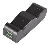 Dock LED charge indicator gives instant charge status