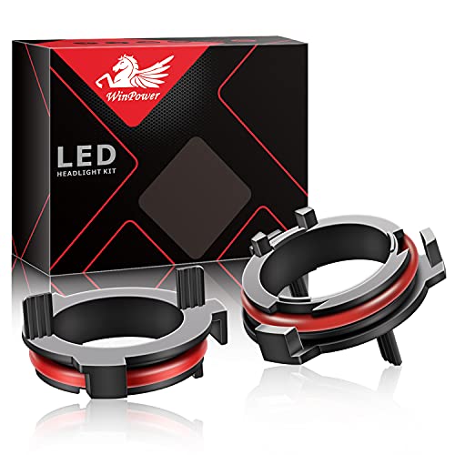 WinPower H7 LED Ampoule Base Des clips Adaptateur Titulaire Retenue Soutien Conversion Accessoires, 2 Pièces