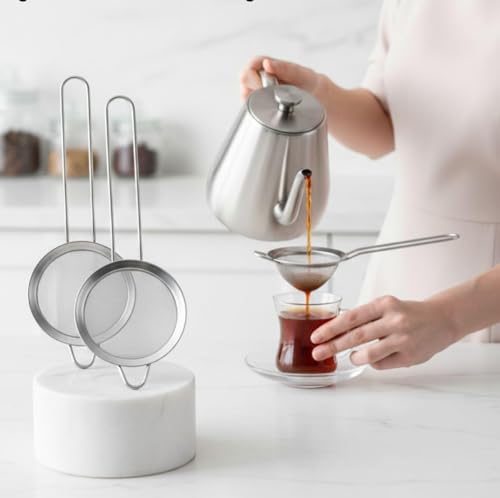 Klasik Çay Süzgeci 304 Paslanmaz Çelik 2 Adet, 7430000721306