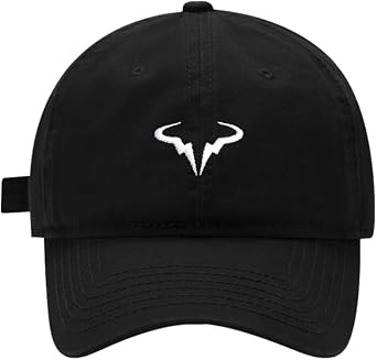 Baseball Cap Mens Women Bull Head Embroidered Unisex Cotton Adjustable Outdoor Dad Hats for Men