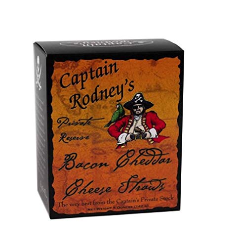 Captain Rodney's Private Reserve Bacon Cheddar Cheese Straws