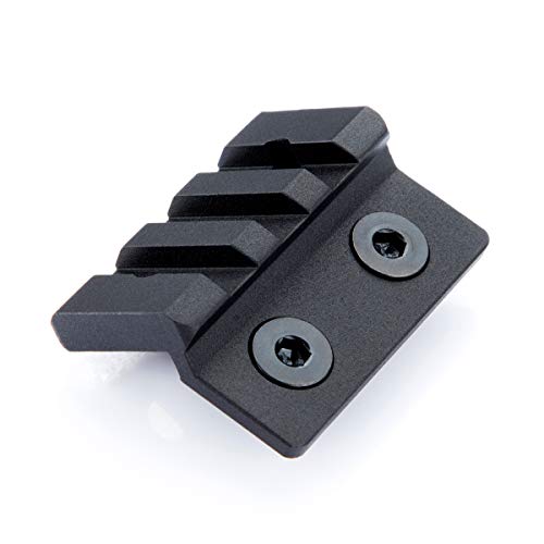 LEGEED Offset Light/Optic Picatinny Rail Mount 3-Slot Black