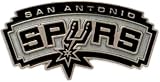 San Antonio Spurs Metal Pin, Hat or Lapel, Sports Team Logo, Pin Back, 1.5 Inch, Officially Licensed