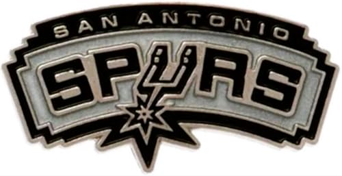 San Antonio Spurs Metal Pin, Officially Licensed, Sports Team Logo, Pin Back, 1.5 Inch