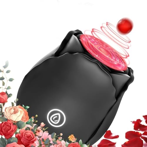 Rose Adult Tool for Women 2026,The Rose for Women Newly Rose Viboatorr Rose Vibratoar Suction Vibratoer Automatic Electric Machine Adult Toys for Women Black YC421-12