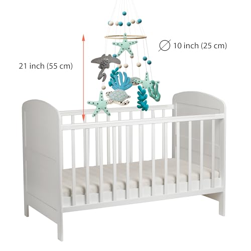 Glaciart One MARINEMOBILE_25BALLS_10SHAPES Ocean Nursery Mobile thumb #3