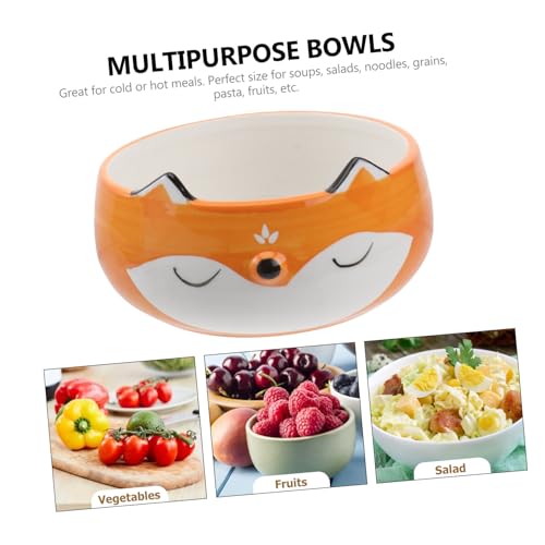 Bol en céramique avec anse pour salade facile à nettoyer et compatible four - 5