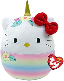 Ty Toys 39233 Hello Kitty Stuffed Toy, Multicolour, 10 Inches