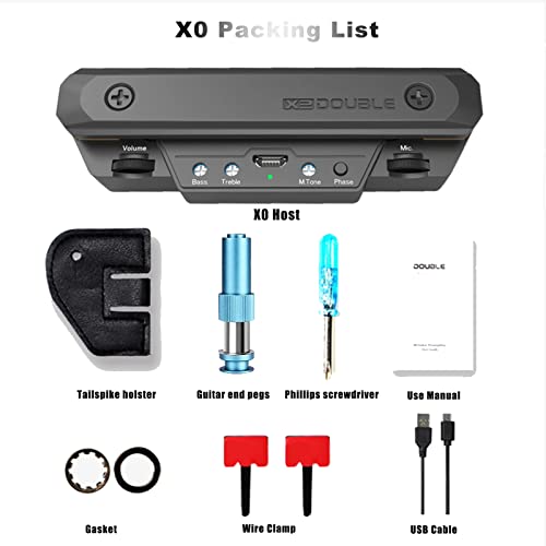 Yovda XO Acoustic Guitar Pickup Rechargable Active Soundhole Guitar Pickup Adjustable Pickup thumb #5