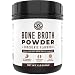 Bone Broth Protein Powder Chocolate Flavored, 100% Pure From Beef. Delicious Tasting, Gut-Friendly , 12 oz. Non GMO, Paleo-Friendly, Dairy Free Protein Powder by Left Coast Performance