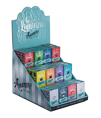 Aussteller 36x60 gr - 10 Geschmack - Liquirizia Amarelli