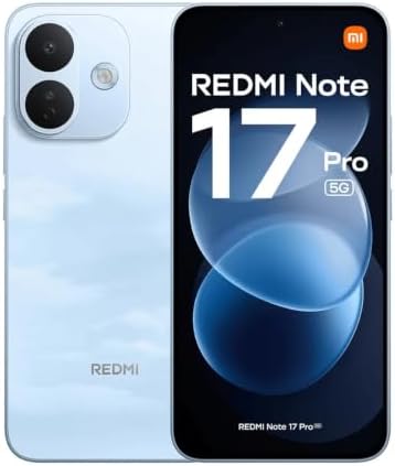 XIAOMI REDMI Note 17 Pro 5G 6G RAM 256G ROM Sky Blue