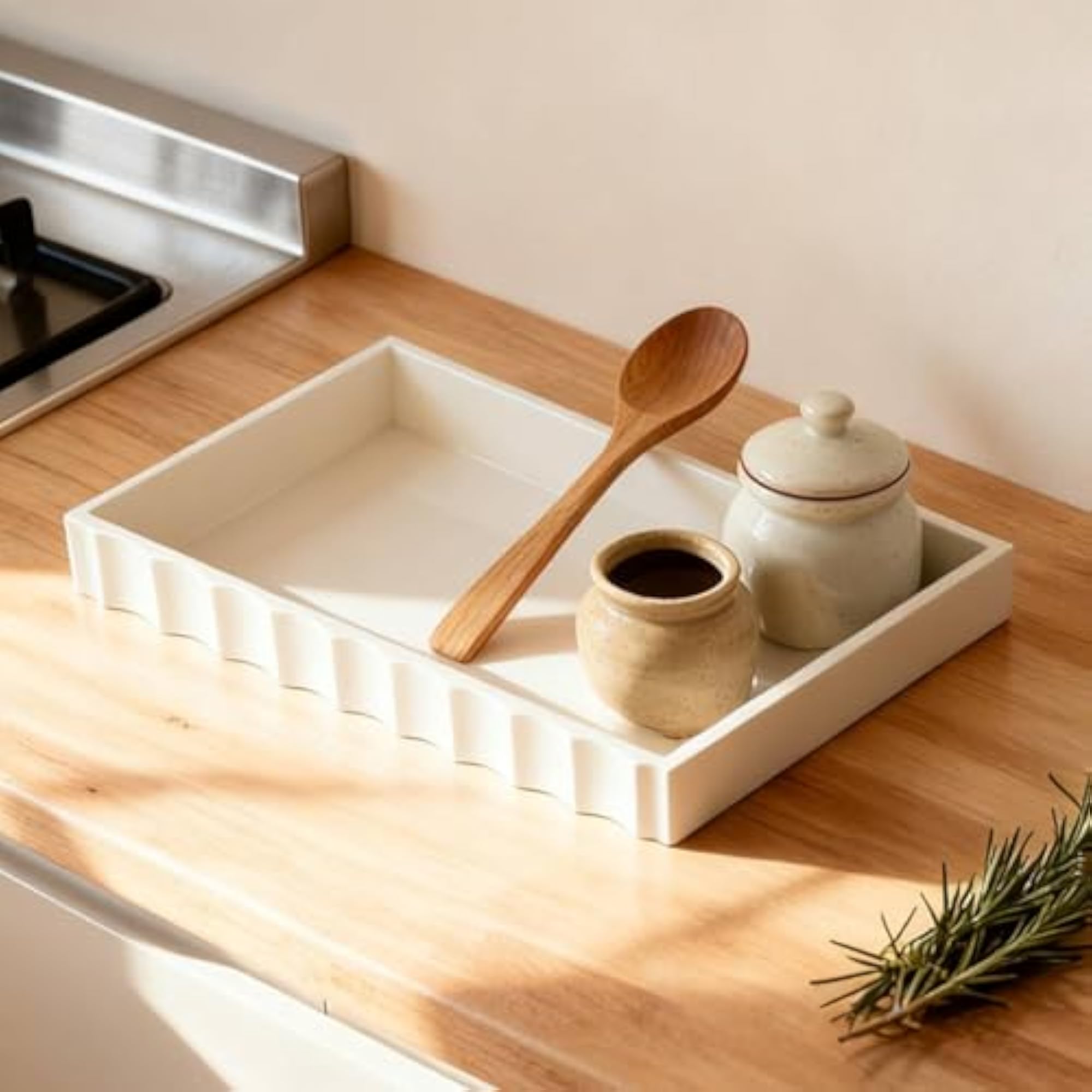 Multi-Purpose Modern Catchall Tray, Minimalist Design