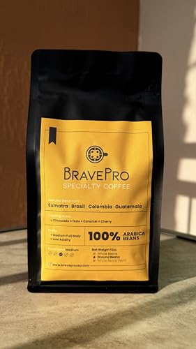 BRAVEPRO Café en Grano 12oz Tostado Medio 100% Arábica miniatura 4