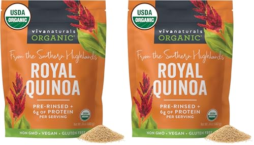 Viva Naturals Organic Quinoa,24 oz (1.5 lb)-Gluten Free and Vegan