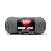 Red Heart Super Saver Jumbo Yarn, Gray Heather (E302C.0400)