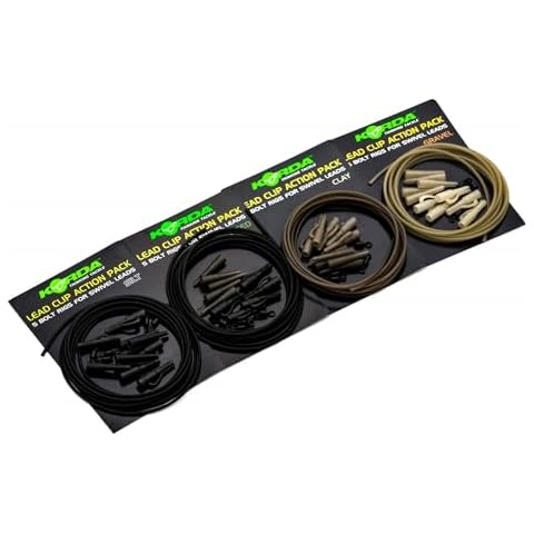 Korda Lead Clip Action Packs - Weed Cover