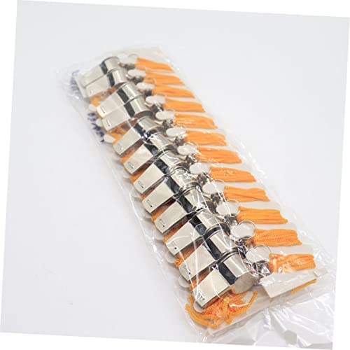Silbatos de acero con cuerda YARNOW, pack 12 unidades miniatura 2