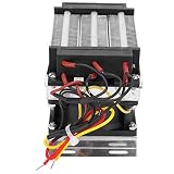 Omquot Fan Heater Efficient 400W Constant Temperature Insulated Ceramic Air Heater for Heater/Humidifier/Car/Pet House, 12.5 x 8 x 10.5 cm