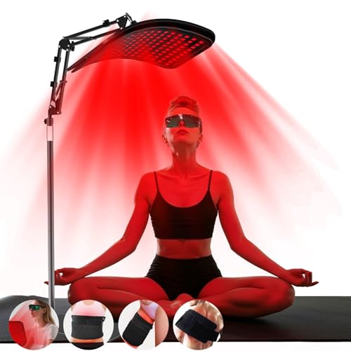 Terapia de luz vermelha para corpo, 3 em 1, lâmpada de terapia de...