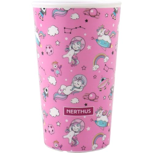NERTHUS FIH 1320 Vaso plástico Infantil de 250 ml, Diseñado para Pequeñas Manos sin BPA
