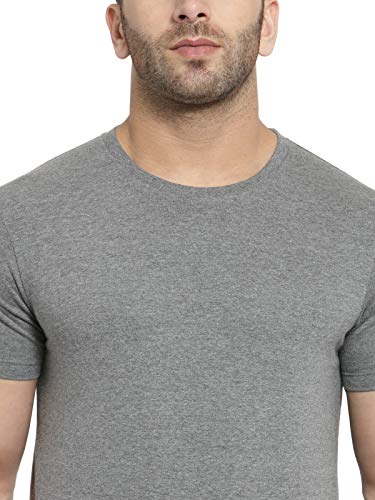 Image of Scott International Biowash T-Shirts for Men's & Boys- Round Neck, Half Sleeves, Cotton, Regular Fit, Stylish, Branded Solid Plain Tshirt for Men- Ultra Soft, Comfortable, Lightweight T-Shirt