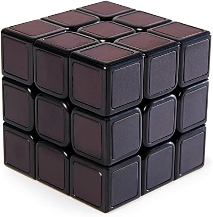 Rubik's Phantom, 3x3 Cube Advanced Technology Difficult 3D Puzzle Travel Game Stress Relief Fidget Toy Activity Cube, for Adults & Kids Ages 8 and up