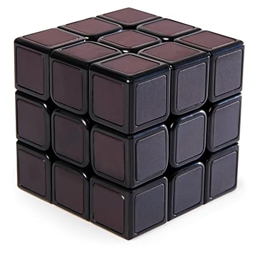 Rubik’s Phantom, 3x3 Cube Advanced Technology Difficult 3D Puzzle Travel Game Stress Relief Fidget Toy Activity Cube, for Adults & Kids Ages 8 and up