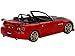 Truescale Miniatures S2000 (AP2) Mugen Convertible New Formula Red w/Carbon Hood Ltd Ed to 3600 Pieces Worldwide 1/64 Diecast Model Car by True Scale Miniatures MGT00367