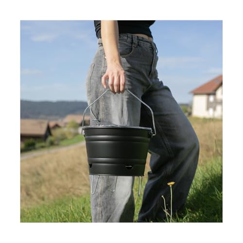 Livoo - Barbecue A Carbone Portatile DOC327C - ø27 Cm Di Cottura, Altezza 24 Cm, Acciaio Zincato - 2