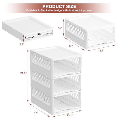 Panier de rangement pliable vêtements pour optimiser les placards de chambre