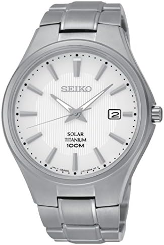 قیمت و خرید ساعت مچی مردانه Seiko Solar White Dial Titanium SNE375 برند  SEIKO | مالتینا