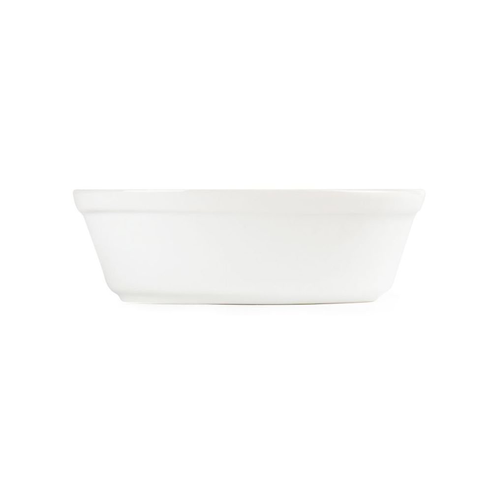 Olympia DK807 - Ciotola per torte ovale, confezione da 6 pezzi, colore: bianco