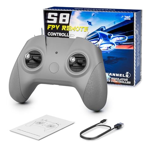 OURHZTB S8 RC Drone Flight Simulator Controller - 6 Channels