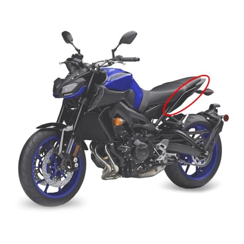 Carénage moto pour MT-09 : habillage de selle arrière pour trajets et roadtrips