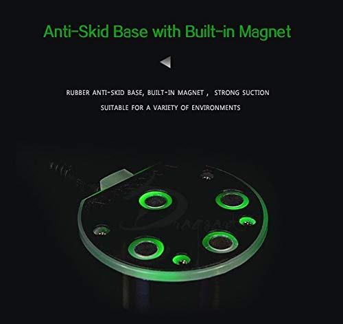 Miniatura 5 de Fuente de alimentación de tatuaje - Fuente de alimentación Aurora Voltaje colorido se adapta a todas las máquinas de tatuaje (Plata)