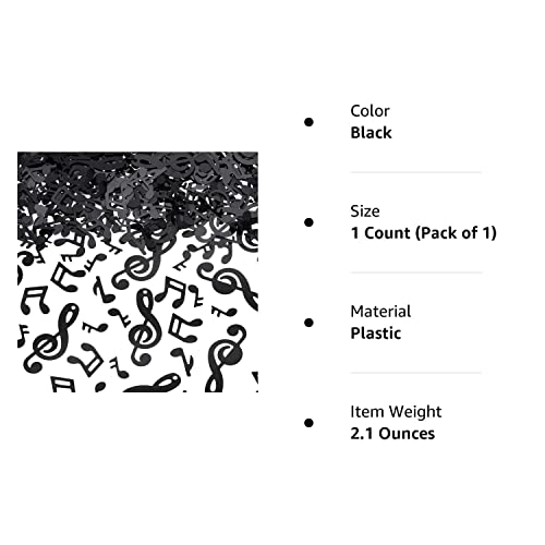 Music Confetti Music Note Cutouts Black Musical Confetti Notes For Music Party Recital Reception Baby Shower Wedding And Birthday Party Decoration (3000) #TOP7